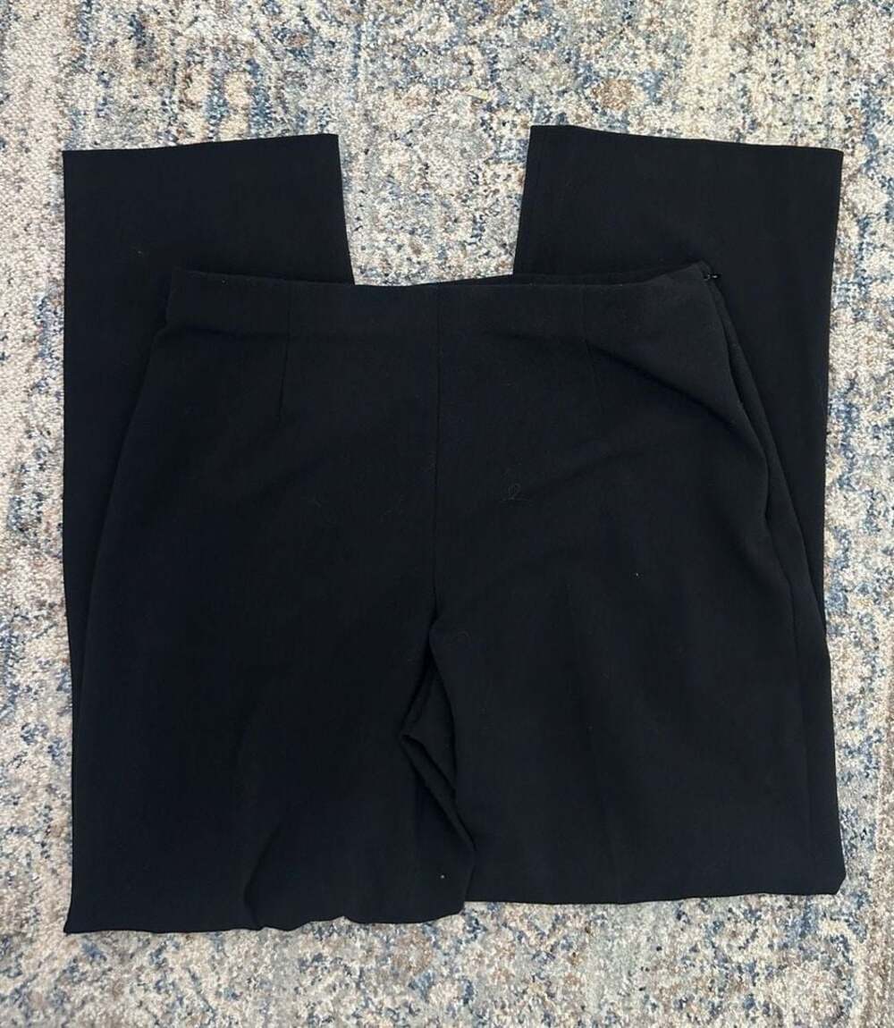 Coldwater Creek Black Petite Pull-On Pants Size P10